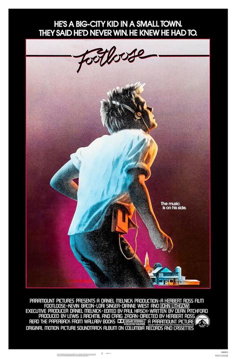 City teenager Ren MacCormack moves to a small town where rock music and dancing have been banned, and his rebellious spirit shakes up the populace. . Footloose imdb